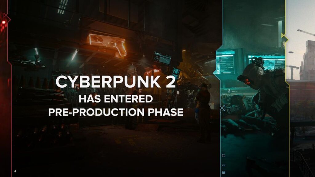 Cyberpunk 2 vient d'entrer en phase de pré-production // Source : CD Projekt Cyberpunk 2 vient d'entrer en phase de pré-production // Source : CD Projekt