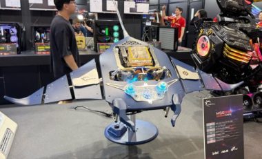 Un PC dans une raie au Computex.