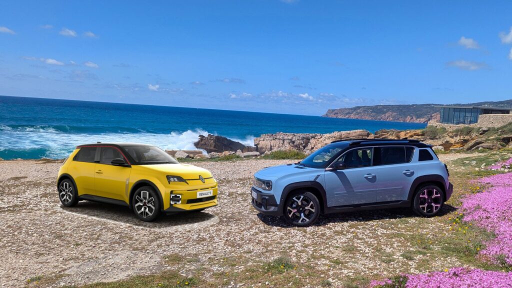 Renault 5 vs Renault 4. // Source : Montage Raphaelle Baut  Renault 5 vs Renault 4. // Source : Montage Raphaelle Baut