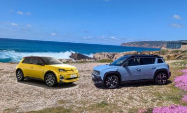 Renault 5 vs Renault 4. // Source : Montage Raphaelle Baut 