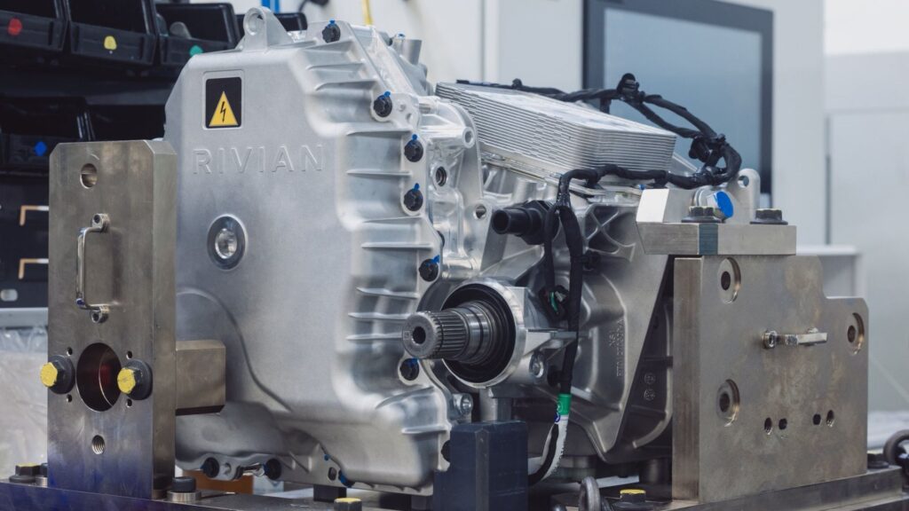 Le moteur du futur Rivian R2 // Source : RJ Scaringe via X