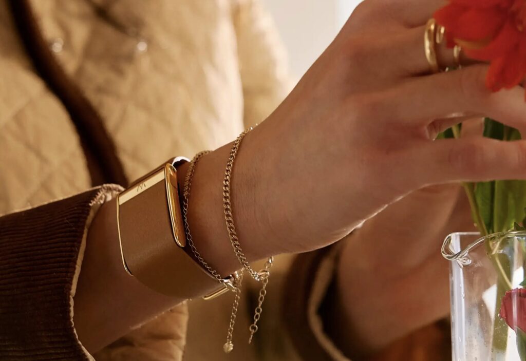 Whoop fabrique des traqueurs qui peuvent se cacher dans des bracelets.
