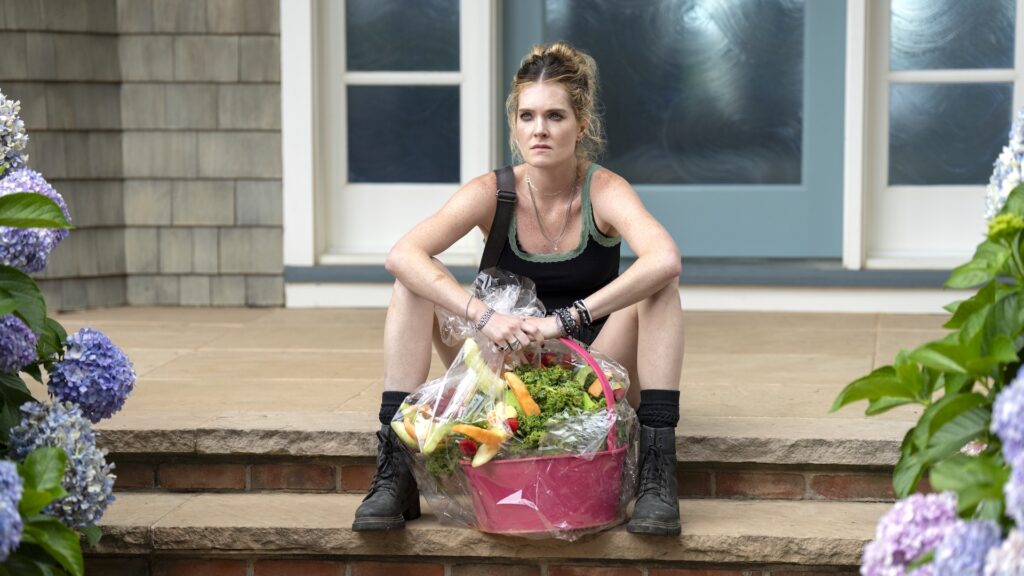 Meghann Fahy dans Sirens // Source : Macall Polay/Netflix Meghann Fahy dans Sirens // Source : Macall Polay/Netflix