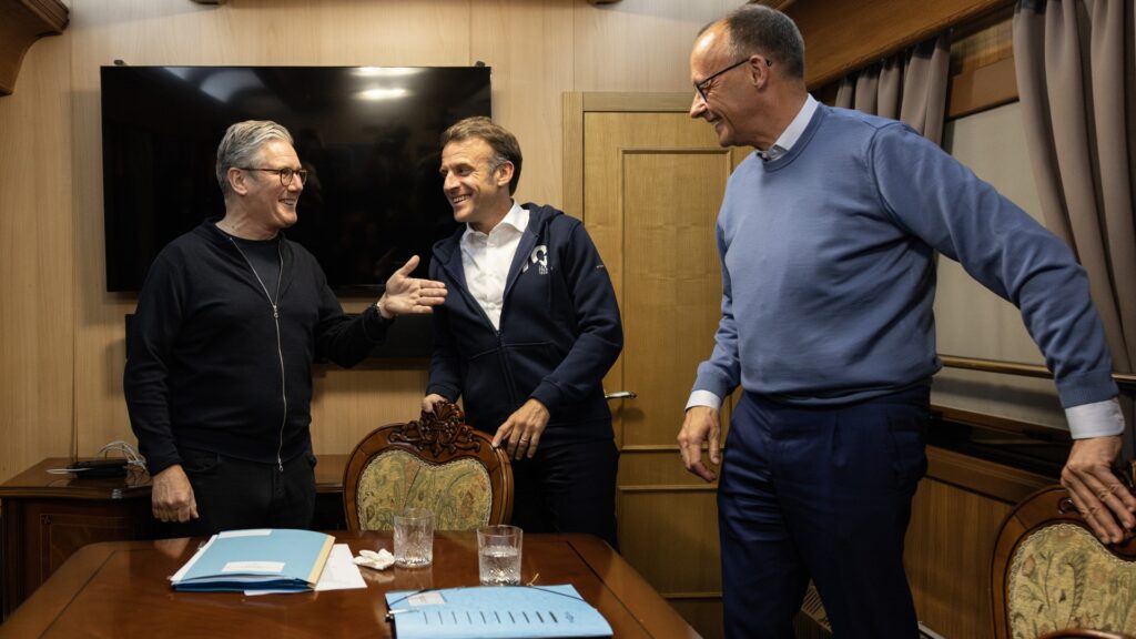 starmer merz macron starmer merz macron