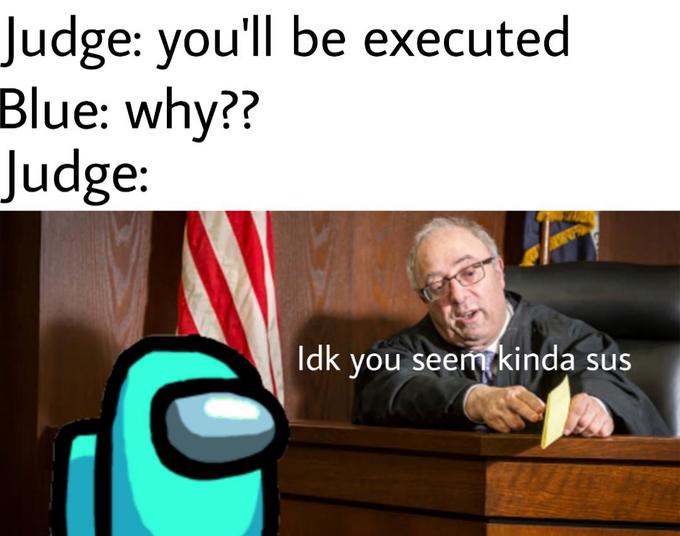 Un meme avec l'expression « sus » // Source : KnowYourMeme