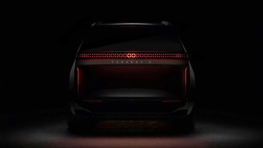Teasing Faraday Future FX 6 // Source : Faraday Future Teasing Faraday Future FX 6 // Source : Faraday Future