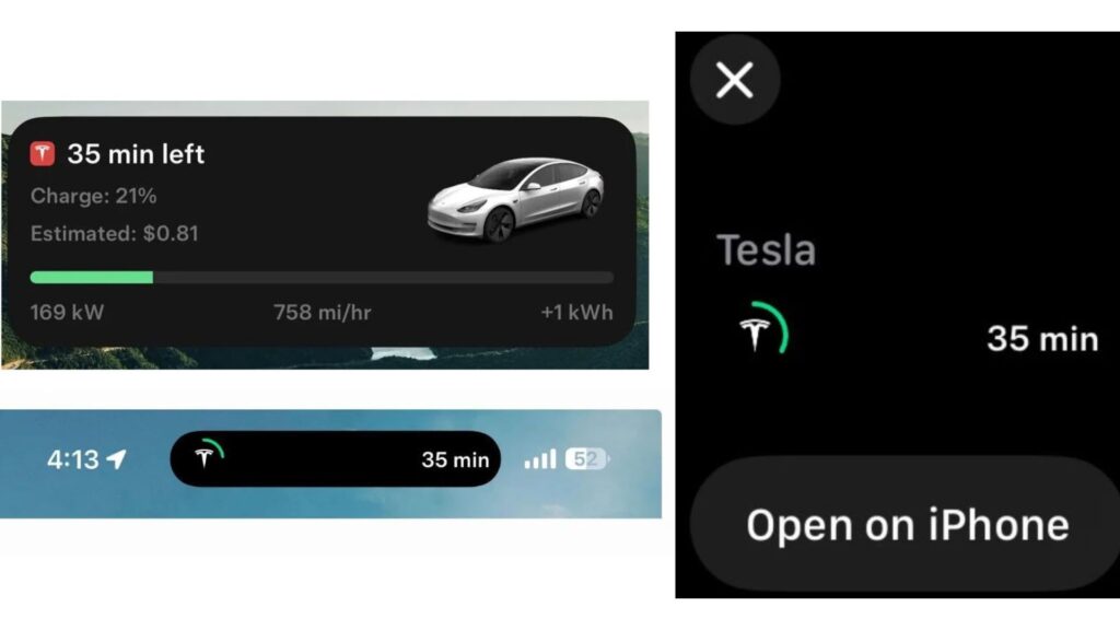 Les activités en direct de la recharge Tesla // Source : ChargerHunter via X Les activités en direct de la recharge Tesla // Source : ChargerHunter via X