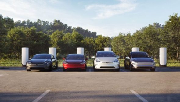 La gamme de Tesla en Europe en 2025 // Source : Tesla