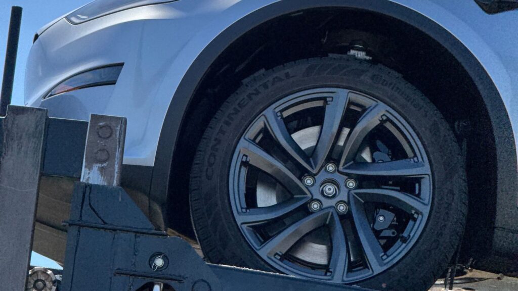 Les jantes du Tesla Model X restylé // Source : The Kilowatts