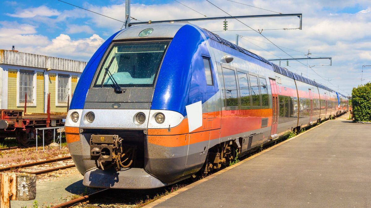 Train régional. // Source : Canva
