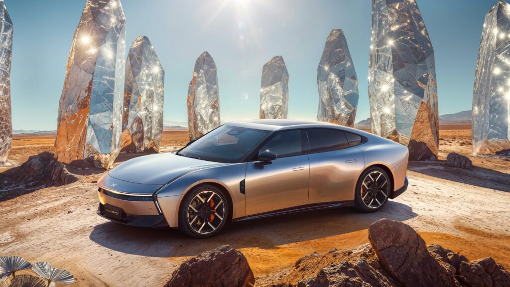 La nouvelle Xpeng P7 (2025) // Source : Xpeng La nouvelle Xpeng P7 (2025) // Source : Xpeng