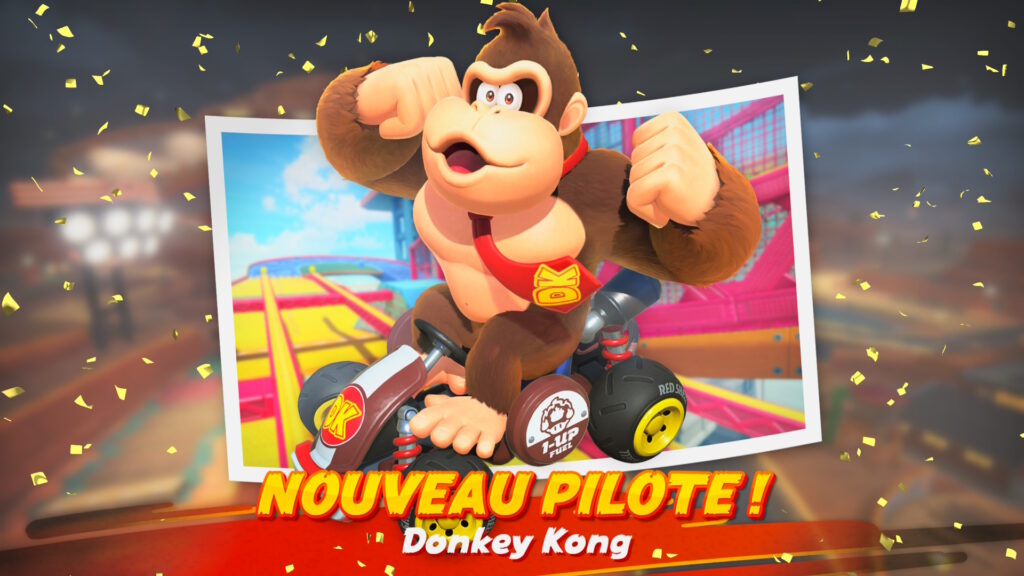 Donkey Kong s'obtient dès le premier grand prix. Donkey Kong s'obtient dès le premier grand prix.