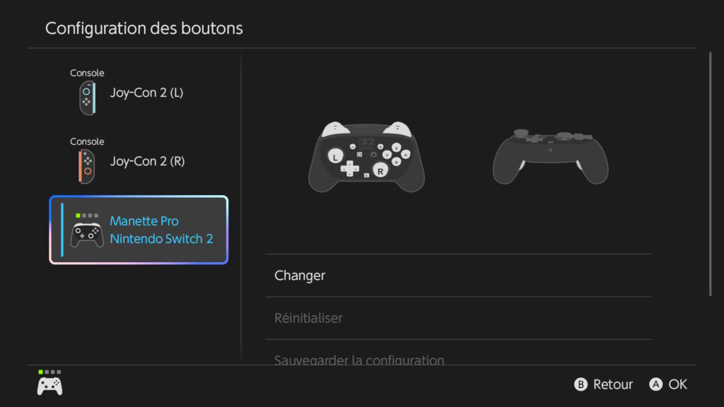 Désactiver le bouton C sur Switch 2 // Source : Capture Switch 2