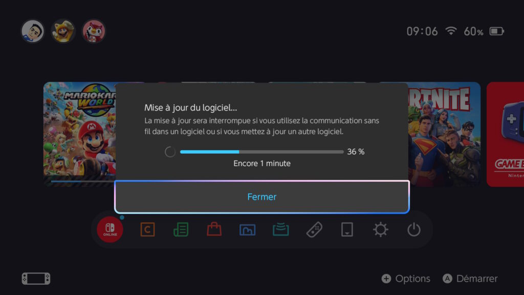 Mise à jour de Mario Kart World sur Nintendo Switch 2.