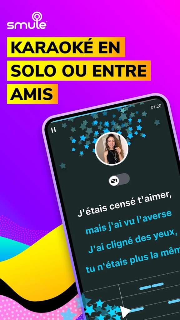 Télécharger Smule Chansons et karaoké gratuitement sur Android