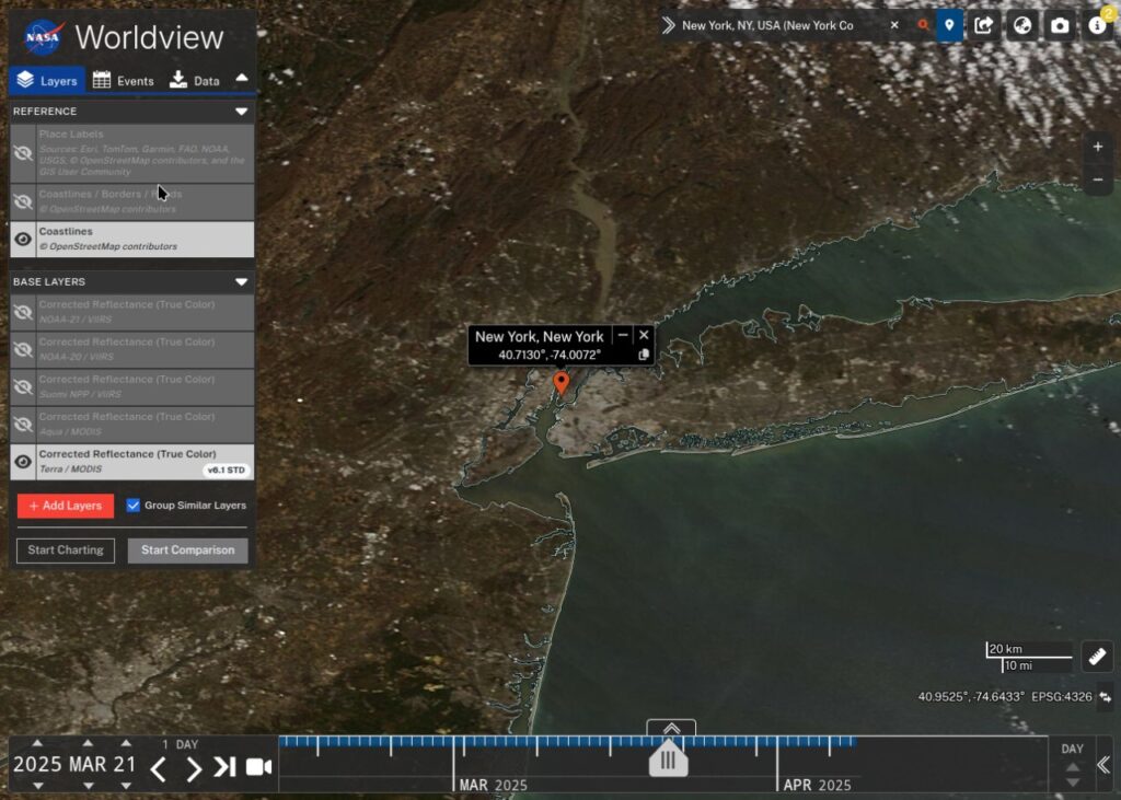 Télécharger NASA Worldview gratuitement sur en ligne - Numerama