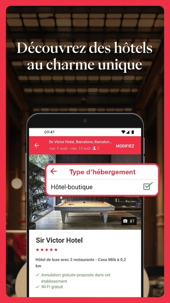 Télécharger Hôtels et Voyage gratuitement sur Android