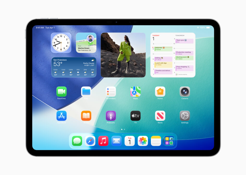 L'iPad se met aussi au design Liquid Glass