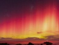 Aurores vues depuis l'Australie. // Source : Flickr/CC/Caroline Jones (photo recadrée)