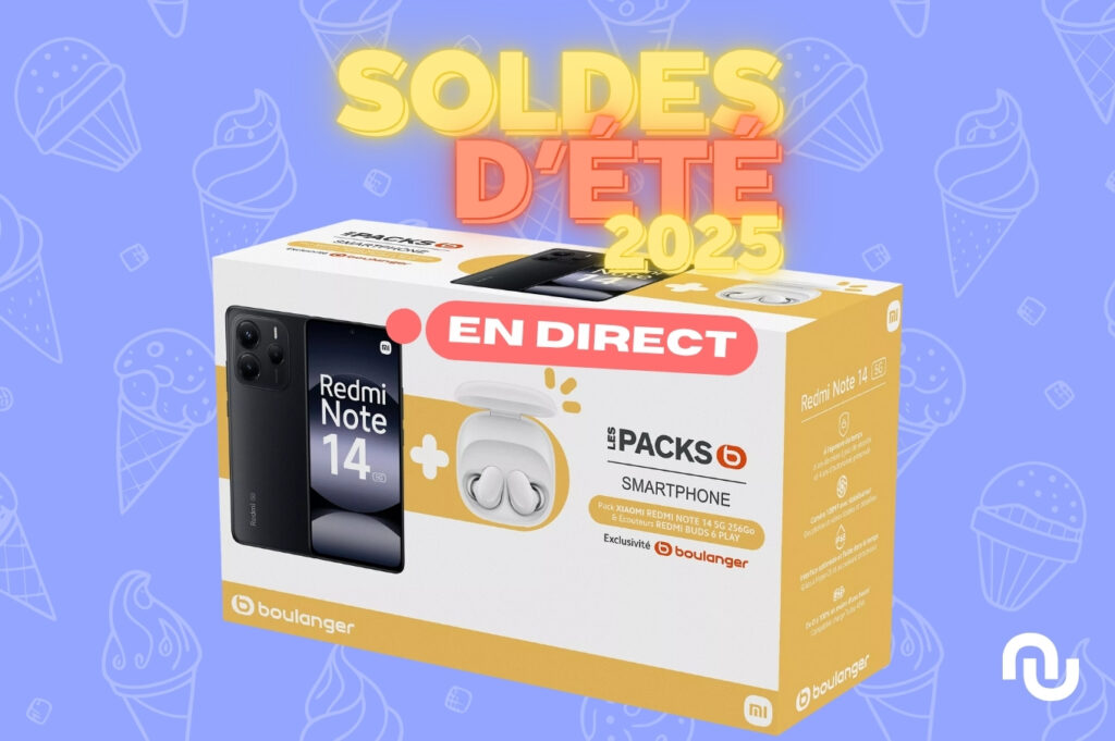 Pack Smartphone Xiaomi Redmi Note 14 5G + Buds6 Play
