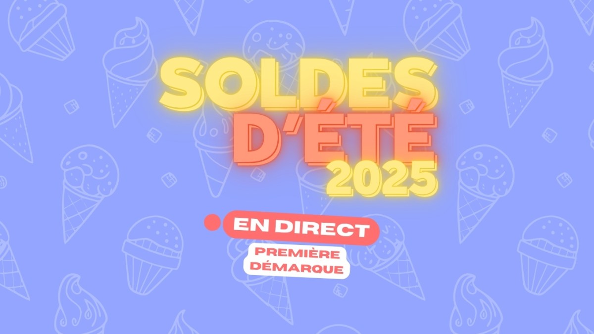 Soldes été première démarque // Source : Numerama