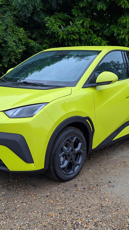 Essai de la BYD Dolphin Surf // Source : Raphaelle Baut pour Numerama