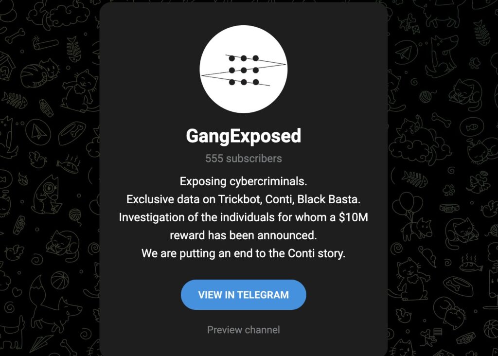 Page d'accueil de la discussion Telegram Gang Exposed - Capture Numeram Page d'accueil de la discussion Telegram Gang Exposed - Capture Numeram
