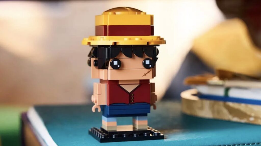 Le petit Luffy en Lego // Source : Lego Le petit Luffy en Lego // Source : Lego