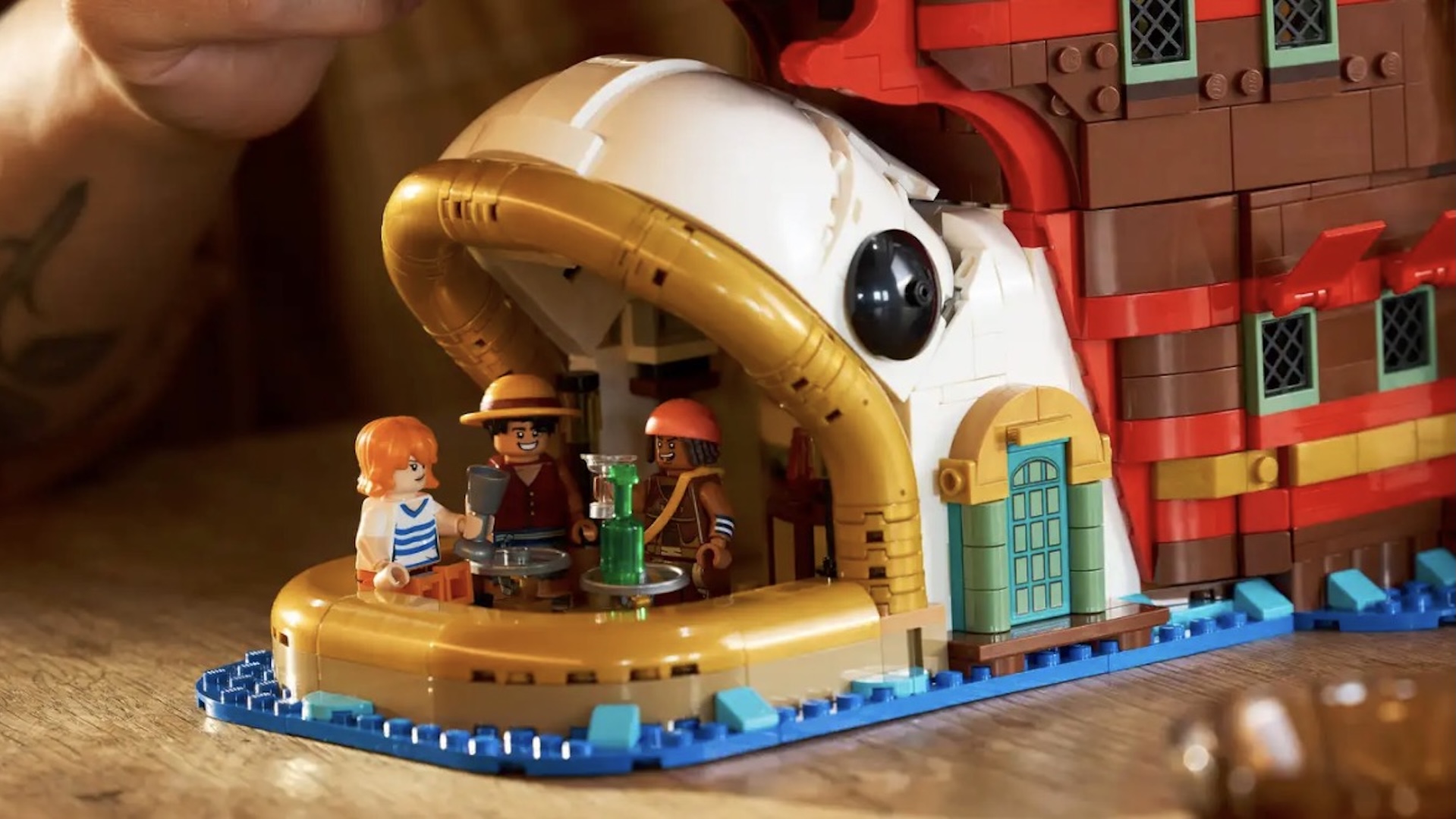 Petite pause avec Luffy, Nami et Usopp