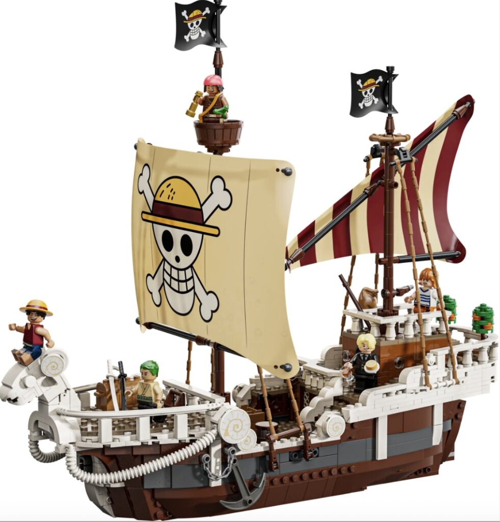 Embarquez sur le Vogue Merry ! // Source : Lego Embarquez sur le Vogue Merry ! // Source : Lego