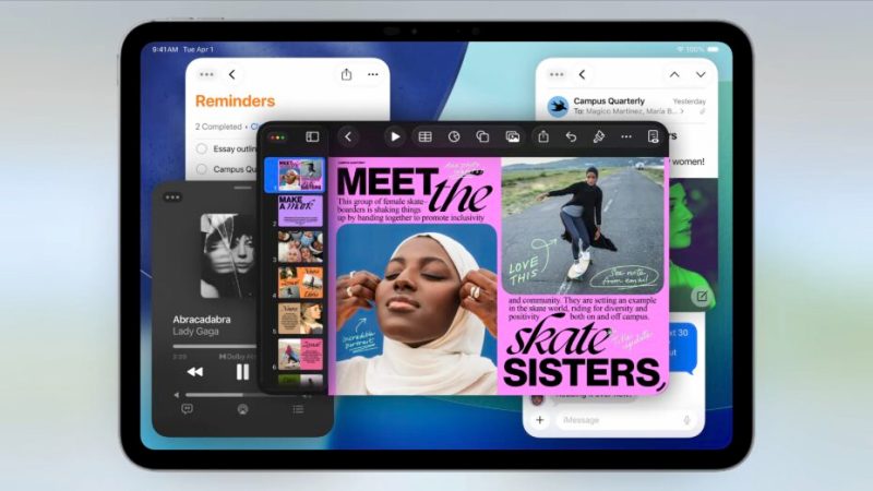 L’iPad va se transformer en Mac, avec de vraies fenêtres et une barre de menu