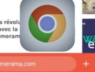 La nouvelle bar de Google Chrome sur Android. // Source : Numerama