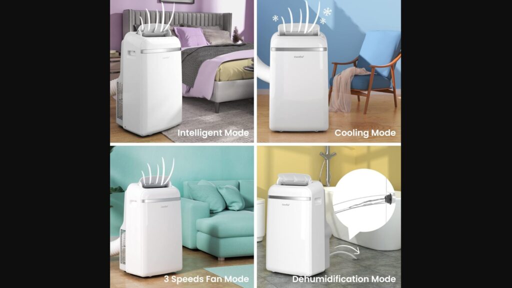 Le Smart Cool 12000 dispose de plusieurs fonctions // Source : Comfee Le Smart Cool 12000 dispose de plusieurs fonctions // Source : Comfee