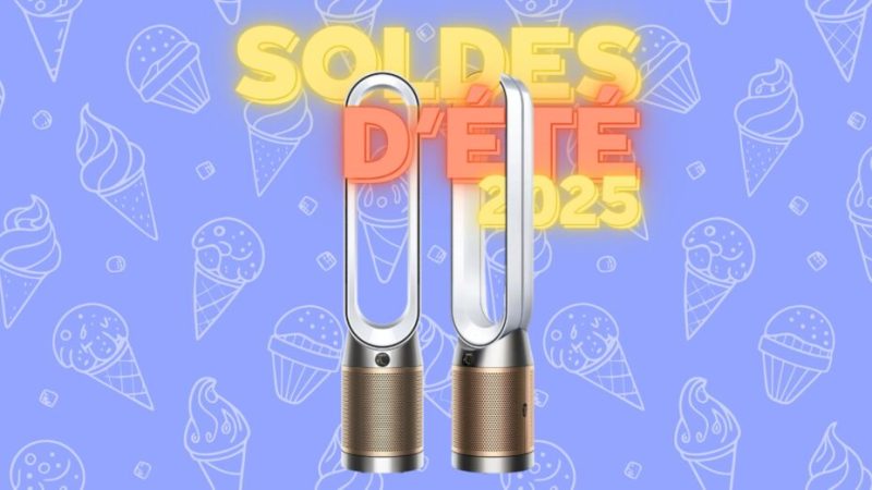 Pour les soldes, ce purificateur Dyson qui fait aussi ventilateur est 200 € moins cher
