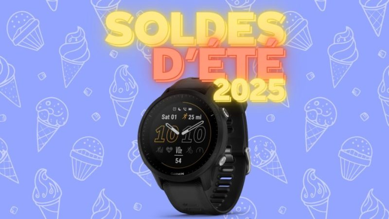 Envie de vous (re)mettre au sport ? Cette Garmin Forerunner 955 perd 200 € pour les soldes