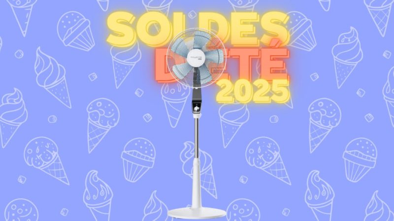 Canicule oblige : Amazon brade ce ventilateur silencieux et efficace pour les soldes