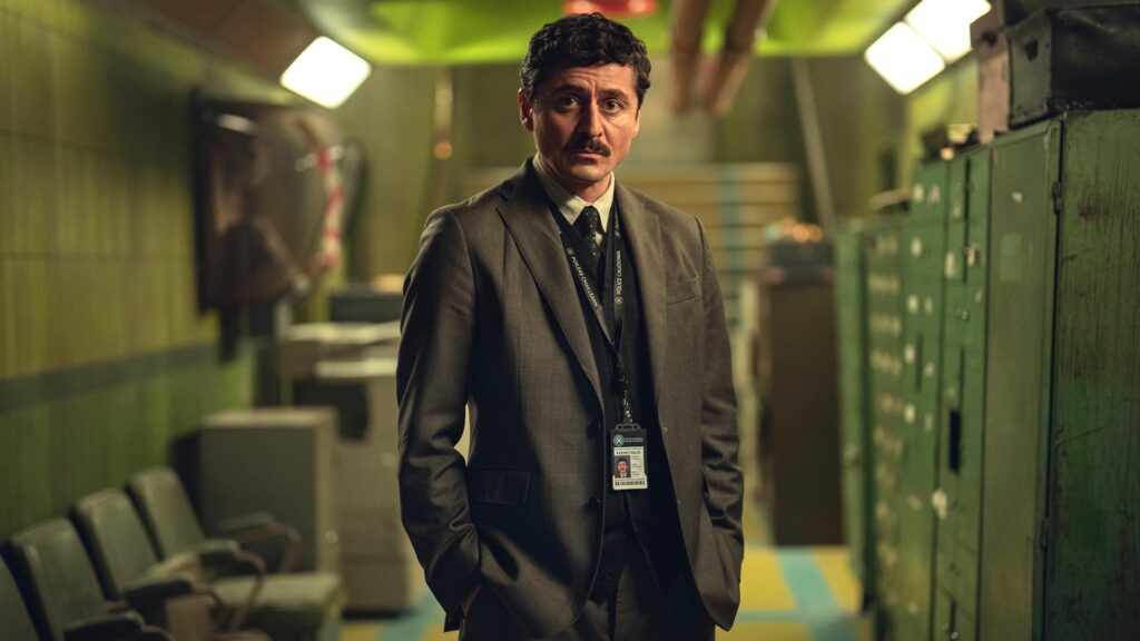 Alexej Manvelov dans Les Dossiers Oubliés // Source : Netflix
