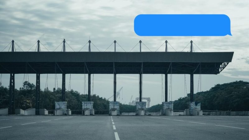Arnaques aux péages en flux libre : ces faux messages courent après vos données bancaires