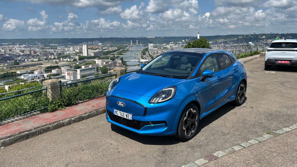 Le Ford Puma Gen-E à l'essai // Source : Robin San Vicente pour Numerama Le Ford Puma Gen-E à l'essai // Source : Robin San Vicente pour Numerama