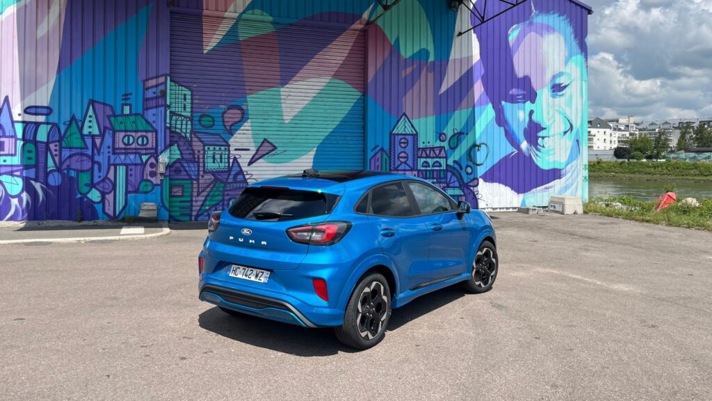 Le Ford Puma Gen-E à l'essai // Source : Robin San Vicente pour Numerama Le Ford Puma Gen-E à l'essai // Source : Robin San Vicente pour Numerama