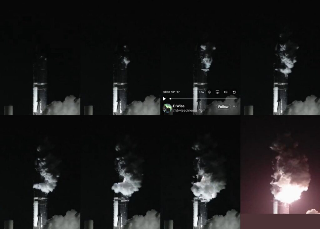 frame spacex frame spacex