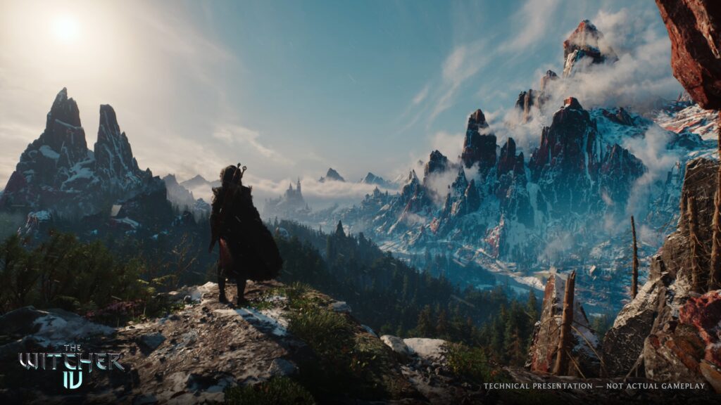 Démo technique pour The Witcher 4 // Source : CD Projekt Red