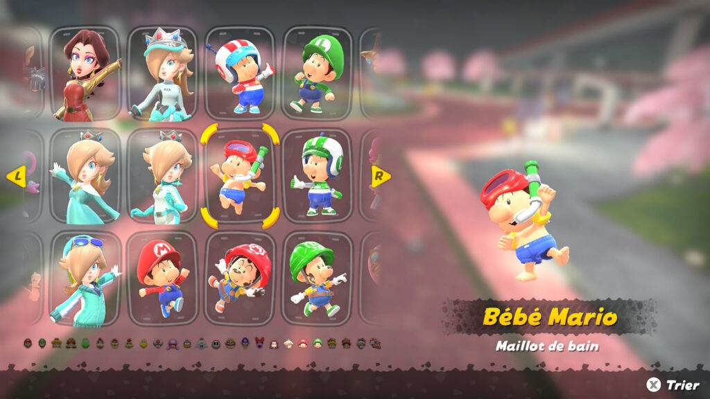 Le menu pour sélectionner les personnages est un immense carnage. Il y a trop de choix. Le menu pour sélectionner les personnages est un immense carnage. Il y a trop de choix.