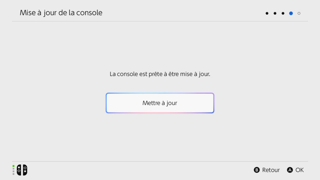 Transfert des données de la Switch vers la Switch 2 // Source : Capture Switch 2 Transfert des données de la Switch vers la Switch 2 // Source : Capture Switch 2