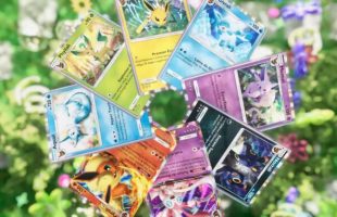 Quelques cartes de la nouvelle extension de « Pokémon TCG Pocket » // Source : The Pokémon Company via YouTube