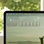Les widgets transparents dans macOS Tahoe. // Source : Apple