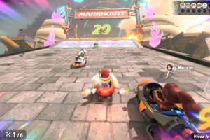 Le mode survie dans Mario Kart World. // Source : Numerama