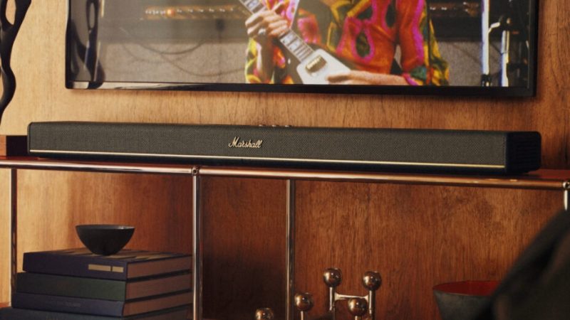 On a testé la Marshall Heston 120, la plus belle barre de son du monde On a testé la Marshall Heston 120, la plus belle barre de son du monde