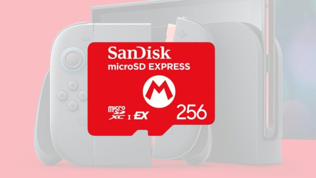 La microSD express SanDisk officielle // Source : SanDisk La microSD express SanDisk officielle // Source : SanDisk