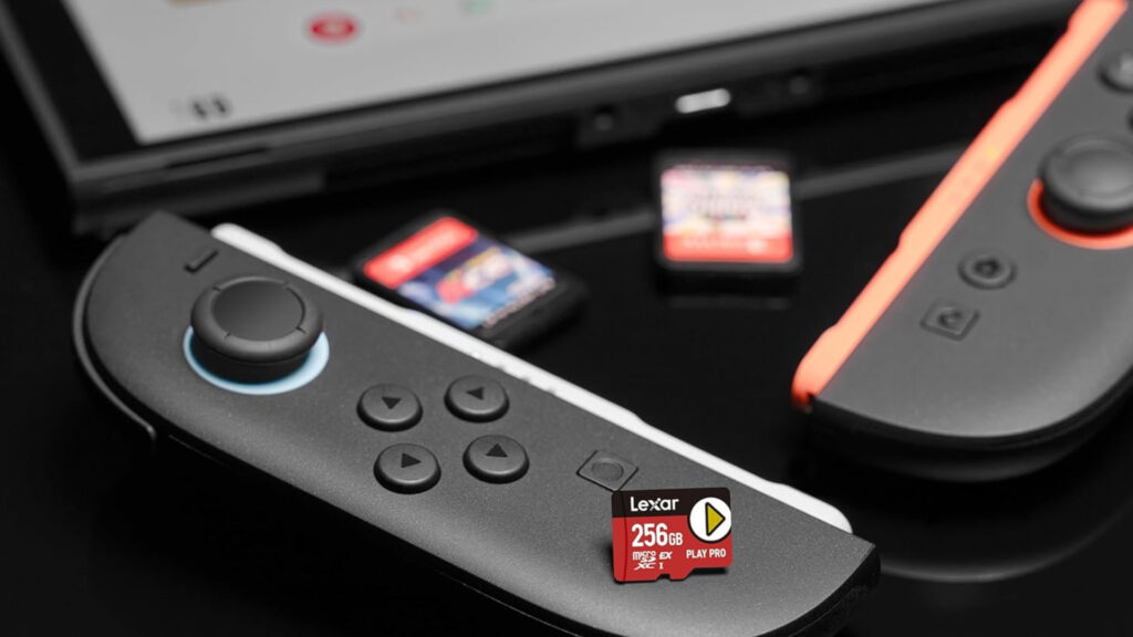 MicroSD Express switch 2 // Source : Lexar